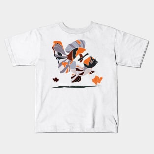 three butterfly goldfish Kids T-Shirt